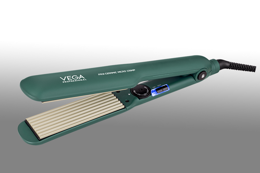 VEGA プロフェッショナル プロ セラミック マイクロ クリンプ ヘア